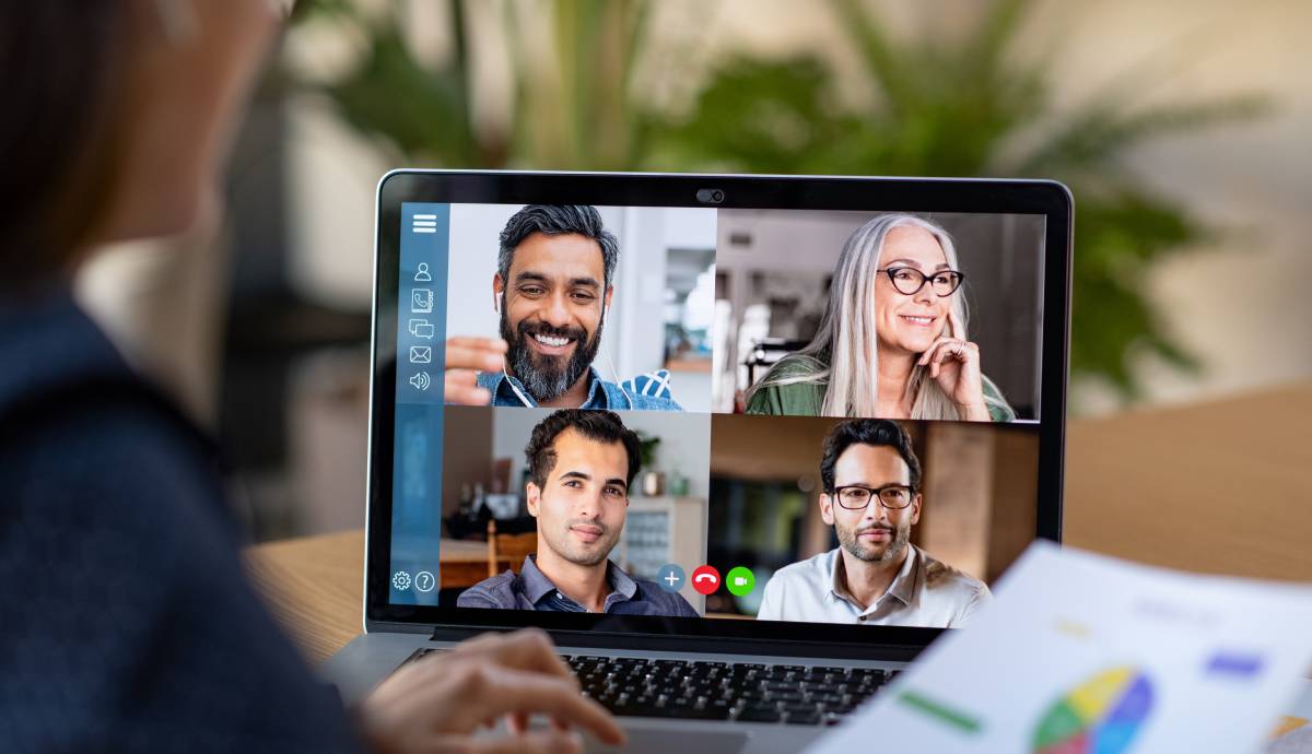 Working at home: Being productive in virtual meetings