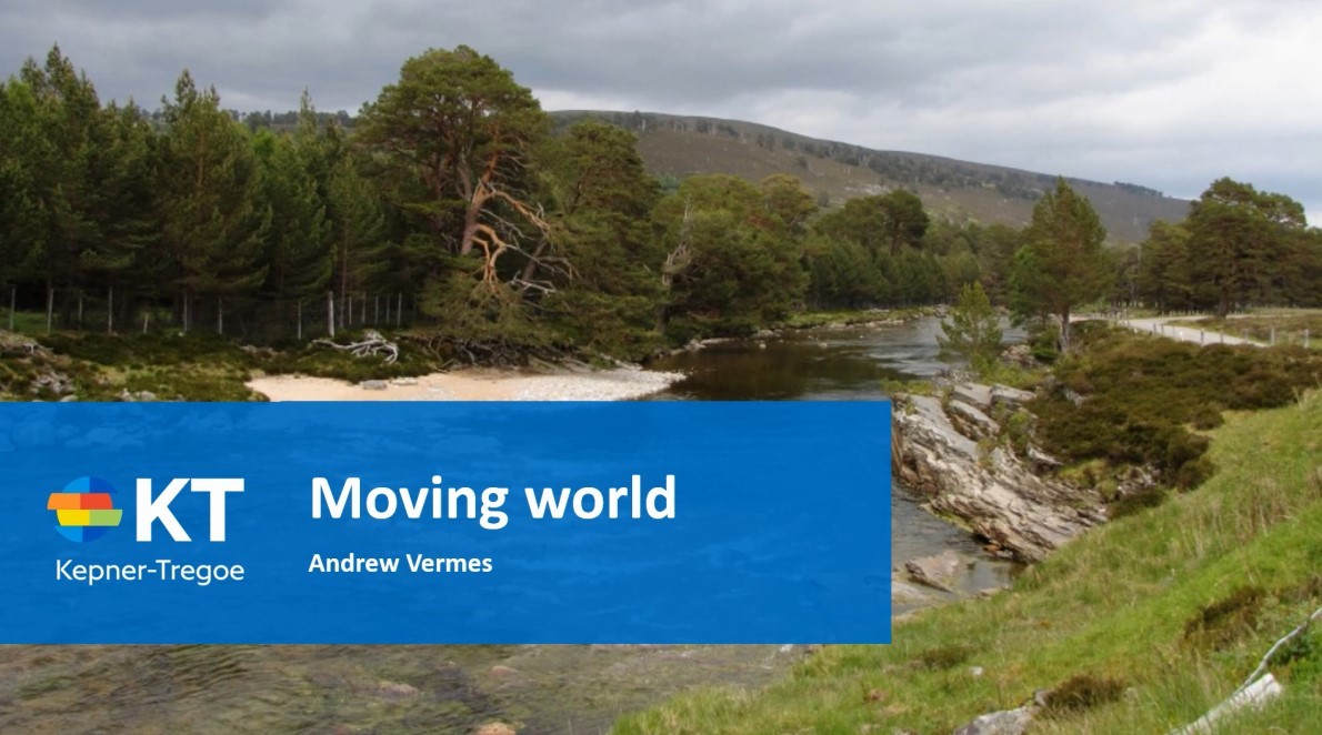 A moving world – the illusion of stability