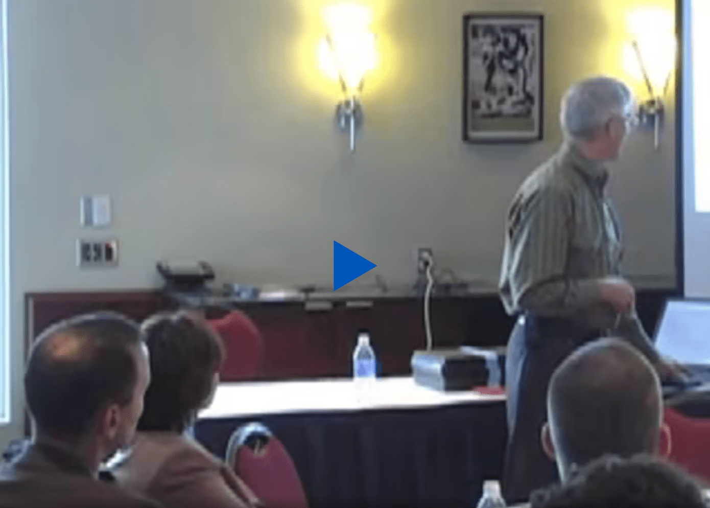 Ray Baxter speaking at KT Process Champion Awards.