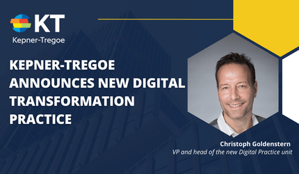 Kepner-Tregoe Announces New Digital Transformation Practice