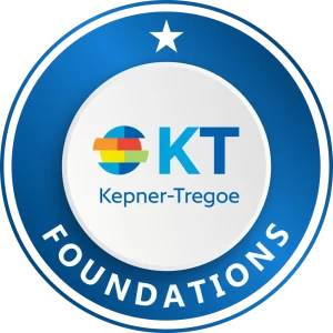 Kepner-Tregoe Foundations Badge